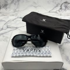 ♪【値下げ交渉可能】そこそこ美品 VARTIX バティックス GACKT着用サングラス 初代モデル 日本製 鯖江 ケース付属 黒縁
