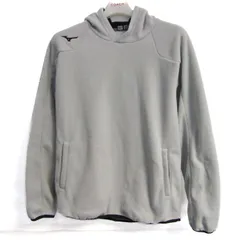 ミズノ パーカー スポーツウエア フリース トップス メンズ Mサイズ ブラック系 Mizuno 【中古】