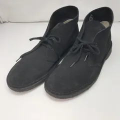 【中古】Clarks ブーツ サイズUK7 1/2 黒 クラークス[91]