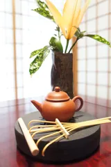 Purple clay horizontal teapot　紫砂壺 中国茶器 茶道具 泡茶 茶壺 茶杯 ティーポット 急須