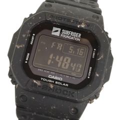 CASIO カシオ 品番 G-5600SRF-I JR G-SHOCK Surfrider Foundation タフソーラー 腕時計 ブラック 正規品 / 34779