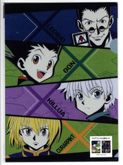 UNIVERSAL STUDIOS JAPAN HUNTER×HUNTER 2장 세트 클리어 파일
