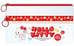 【中古】バッグ ハローキティ クリアダブルファスナーポーチ 「サンリオキャラクターズ」