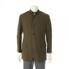 Issey miyake men 19ss ノーカラージャケット グリーン イッセイミヤケ ISSEY MIYAKE オムプリッセ HOMME PLISSE ノー