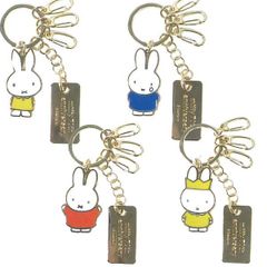 【1個】ミッフィー Miffy ヒストリーシリーズ キーリング EB455A EB455B EB455C EB455D クツワ 2025年6月 女の子 かわいい おしゃれ キーケース 鍵ケース
