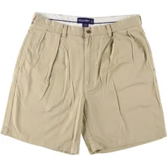 古着 ラルフローレン Ralph Lauren POLO GOLF ポロゴルフ CLASSIC GOLF SHORT ツータック チノショーツ ショートパンツ/eaa417749