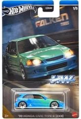 ホットウィール '99 ホンダ シビック タイプR EK9 ファルケンカラー