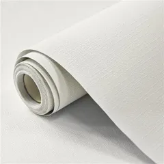Size:幅44 cm x 長さ10 m_Color:マカロンホワイト 壁紙シール 白 幅44cm x 10ｍ はがせる おしゃれ 北欧 のり付き diy 天井 壁紙シート 賃貸 防水 wallpaper（マカロンホワイト）のサムネイル