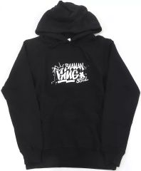 【中古】衣類 ロゴ パーカー Mサイズ ブラック 「シャーマンキング TSUTAYA限定POP UP SHOP」