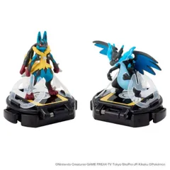 O  タカラトミー ポケットモンスター モンコレ バトルゼ メガルカリオVSメガリザードンX ポケモン カッコイイ 人気 キッズ フィギュア 4歳 男の子 女の子 プレゼント 誕生日 お祝い 贈り物 ブラックフライデー クリスマス ポケモン