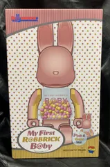 MEDICOMTOY R@BBRICK My First R@BBRICK B@by Pink & Gold Ver.100%&400% 100+400%のサムネイル