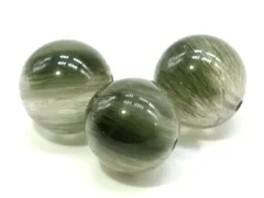 1粒売り グリーンルチルクォーツ 8mm パワーストーン バラ売り 天然石 パワーストーン ばら売り ビーズ 穴あき 1玉売り