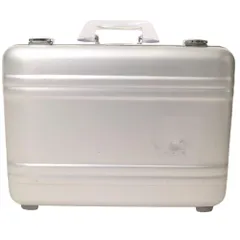 美品✨ゼロハリバートン　アタッシュケース　クリアハンドル　内側レザー 美品✨ゼロハリバートン アタッシュケース クリアハンドル 内側