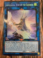 遊戯王　英語版　　召命の神弓-アポロウーサ　プリズマティックコレクターズレア