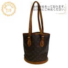 外観美品✨ルイヴィトン プチバケット モノグラム　トートバッグ 肩掛け 楽天市場】ルイヴィトン Louis Vuitton モノグラム プチバケット