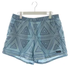 パタゴニア Patagonia バギーズ BAGGIES SHORTS ショートパンツ ハーフパンツ 総柄 M 青 ブルー 57057 /AN40