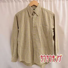 エーグル ギンガムチェック 長袖 シャツ XS オリーブ 8501-01107 メンズ AIGLE