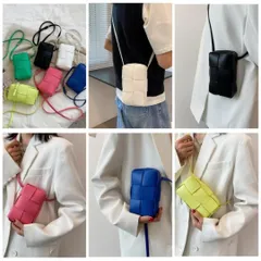 【クロスバッグ】iPhone 国内発送 ポーチ カバン 鞄 ミニポーチ スマホ ポシェットレディース ショルダー 白 黒 青 ピンク 黄緑 ポーチ 携帯ケース 小物入れ お出かけポーチ 鞄 カバン ポシェット カラフル