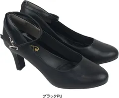 フォーマル ストラップ パンプス ラウンドトゥ レディース 大きい 小さい サイズ 痛くない 歩きやすい 痛くない 歩きやすい リクルート 就活 sm7703 ブラックPU 22.0cm