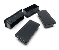 新品 ライトキャップ 鉄角パイプ 1.6mm x 50mm x 26mm用 エンドキャップ 長方形 4個入り (50x26-4個入)