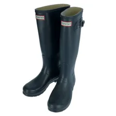 値下げしました‼️【中古品】HUNTER レインブーツ　25センチ 楽天市場】ハンター 長靴 ユニセックス ロングブーツ 7000