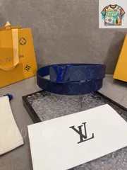 【今日WTO】LV Men's New Canvas Belt（ルイ・ヴィトン メンズニューキャンバスベルト）-VM36