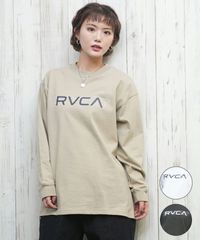 【ムラスポ公式】新品 RVCA ルーカ レディース 長袖 Tシャツ シンプルロゴ ロンT BF043-050