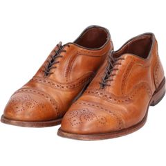 古着 アレンエドモンズ ALLEN EDMONDS Strand セミブローグ ストレートチップシューズ USA製 8 1/2 メンズ26.5cm相当/saa013815のサムネイル