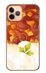 Galaxy A53 5G SC-53C SCG15 ケース カバー ギャラクシーA53 スマホケース ハードケース カレー カレーライス かれー 食べ物 フード シュール おもしろい 面白 かわいい イラスト カラー03