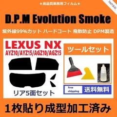 カーフィルム カット済み リアセット LEXUS NX AYZ10 AYZ15 AGZ10