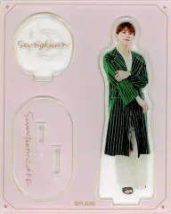 【中古】アクリルスタンド・アクリルパネル スングァン アクリルスタンド 「SEVENTEEN CAFE 2021 ～PAJAMA PARTY～」