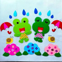 壁面飾り　6月　NO.6