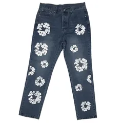 専用　リーバイス デニムティアーズ 501DT フラワー プリント デニム DENIM TEARS デニムティアーズ LEVI'S リーバイス 501 DT Wreath
