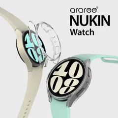 Galaxy Watch 6 ケース 耐衝撃 傷防止 薄型 軽量 クリア カバー Samsung Galaxy Watch6 サムスン ギャラクシー ウォッチ 6 ( 44 mm ) 対応 araree Nukin (Watch)のサムネイル