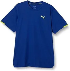 【新品】【Mサイズのみ】puma（プーマ）スポーツウェア 半袖Tシャツ メンズ グラフィック SS Tシャツ　エレクトリックブルー　520742-12-M