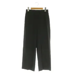 Theory　クランチ　リネン　ワイドパンツ　ブラック Theory クランチ リネン ワイドパンツ ブラック The Black Pants