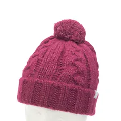 ADIDAS GOLF アディダスゴルフ FR4306 ボンボン付き ニット帽  パープル系 54-57㎝ [240101215274] ゴルフウェア ストスト