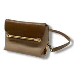 保存袋付き Chloe クロエ CLARE CROSS BODY チェーンショルダーバッグ レザーバッグ 鞄 02145765-2 イタリア製 茶色 ブラウン レディース 通年 ゴーゴー古着セントラルパーク名古屋店NO.久北642Y