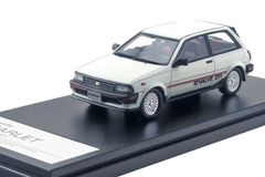 ハイストーリー 1/43 トヨタ スターレット Si-リミテッド 1984 ホワイト Hi-Story Toyota STARLET Si-Limited HS216WH