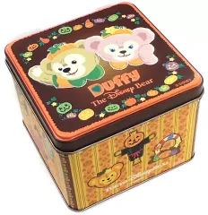 【中古】小物入れ・マルチケース・缶ケース ダッフィー＆シェリーメイ 缶ケース 「ディズニー・ハロウィーン2011」 東京ディズニーシー限定
