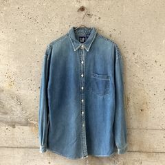 オールドギャップOLD GAPタンガリーデニムシャツ