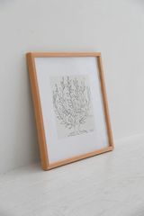 HENRI MATISSE (アンリ・マティス) | Le platane (natural frame) | アートプリント/アートポスター フレーム付き 北欧 スカンジナビアン 絵画 西洋絵画 インテリア ポスター ポスターパネル 額縁 正方形 おしゃれ
