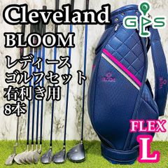 【良品】初心者推奨 クリーブランド ブルーム レディースゴルフセット 8本 L
