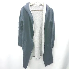 ◇ ⊇ RAY CASSIN レイカズン ボタンなし 長袖 ジャケット サイズM グレー レディース E  【1409100017021】