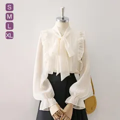 シャツ ブラウス 長袖 通勤 日常 おしゃれ 可愛い リボン シフォン 事務服 就活 リクルート 面接 トップス 会社 仕事着 フォーマル スーツ インナー オフィス