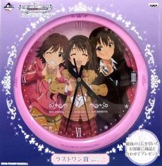 [중고]두고 시계·벽걸이 시계(캐릭터) 시마무라 우즈키 & 시부야 린 & 혼다 미오 라스트 원 ver. 걸 시계 [이치반 쿠지 아이돌 마스터 신데렐라 걸즈 PROJECT ST@RT!!] 라스트 원상
