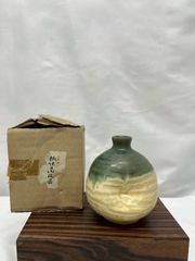 宮島焼 川原厳栄堂 一輪挿し - メルカリ
