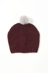 1+ in the family/SIENA ポンポン付ニット帽 帽子　新品子供服 キッズ 男の子 女の子のサムネイル