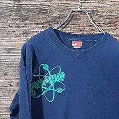 PUMA 長袖 両面プリント Tシャツ USA・CUP
