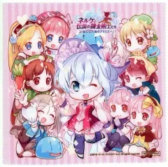 【中古】タオル・手ぬぐい 集合 特製マルチクロス 「PS4/PS Vita/Switchソフト ネルケと伝説の錬金術士たち ~新たな大地のアトリエ~」 ガストショップ購入特典